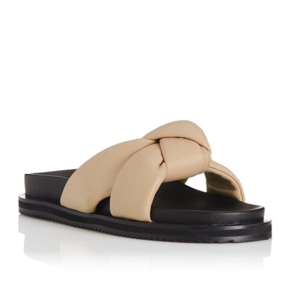 ALIAS MAE Sofia Leather Sandals - Natural - Picture 3 of 8
